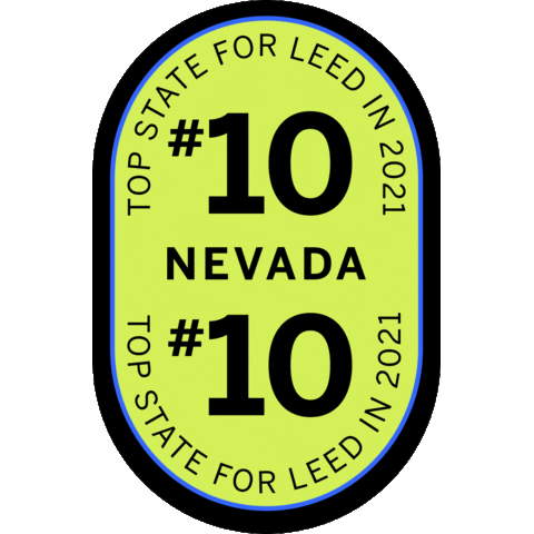 Nevada Leed Sticker by U.S. Green Building Council