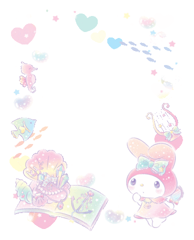 Pink Sticker by Sanrio Korea