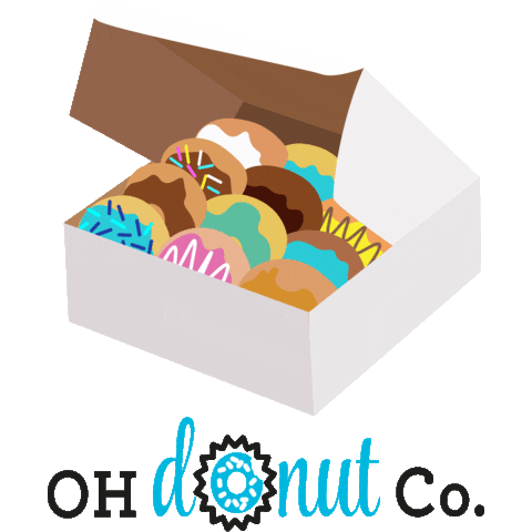 Oh Donut Sticker by One Hot Cookie