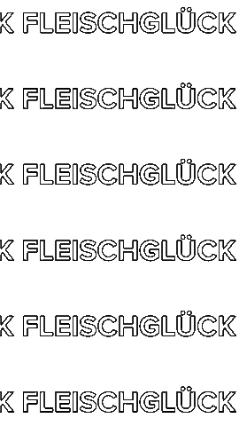 Fleischglück Sticker