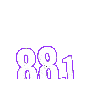 WKNC 88.1 FM HD-1/HD-2 Sticker