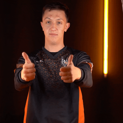 Rocket League Thumbs Up GIF by TeamOrangeGaming
