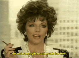 get out of my sight GIF