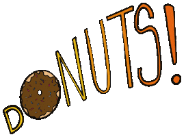 Donuts Sticker