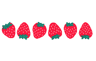 Strawberry Nanast Sticker