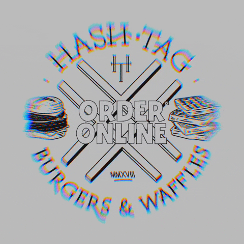 Hashtag Burgers and Waffles GIF