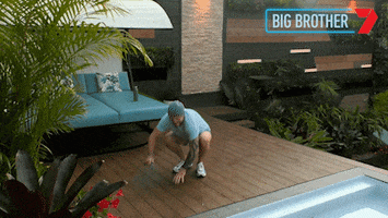 Jumping Big Brother GIF by Big Brother Australia