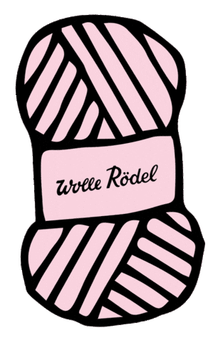 Wolle Garn Sticker by idee. Creativmarkt