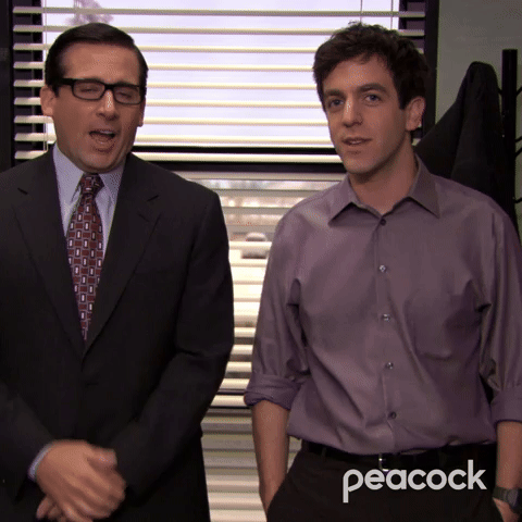 I Messaged You Yesterday — a reaction GIF from The Office