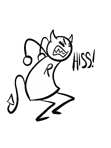 Demon Sticker