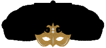 Mask Masquerade Sticker by POSSIBLE_LA