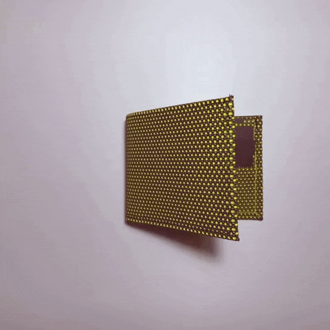 mauvebags handmade wallet optimus mauve GIF