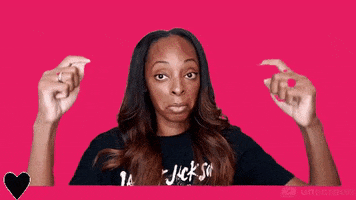 Look Down Black Girl GIF by The Hair Shield
