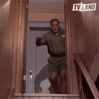 Hurry Up Running GIF by TV Land