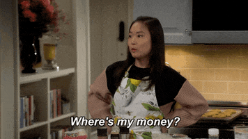 Pay Me Krista Marie Yu GIF by Last Man Standing