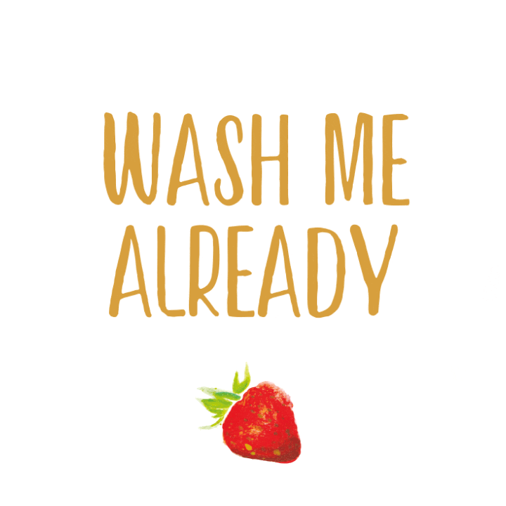 Morango Curls Sticker