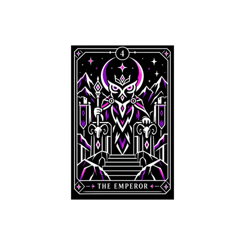 The Emperor Magic Sticker