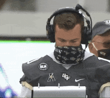 Football Mask GIF by UCF Knights