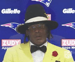 Cam Newton Smile GIF by NFL