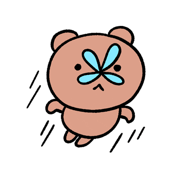 Bear Fly Sticker by sso_want