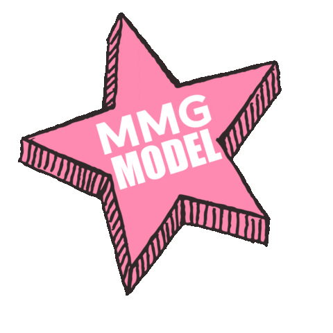 Model Star Sticker by NYMMG