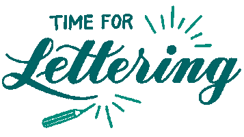Lettering Sticker