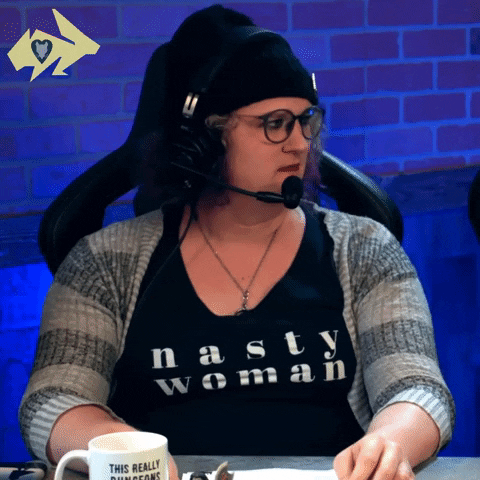 Confused Rat Queens GIF by Hyper RPG