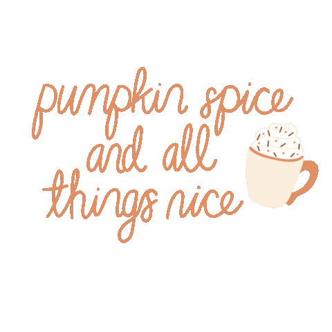 Pumpkin Spice Sticker by Happy Mouse Studio
