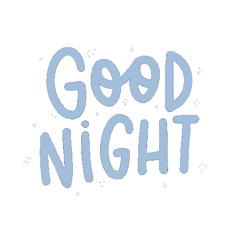 Good Night Stars Sticker