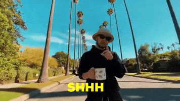 Cant Hear You Palm Trees GIF by Alec King