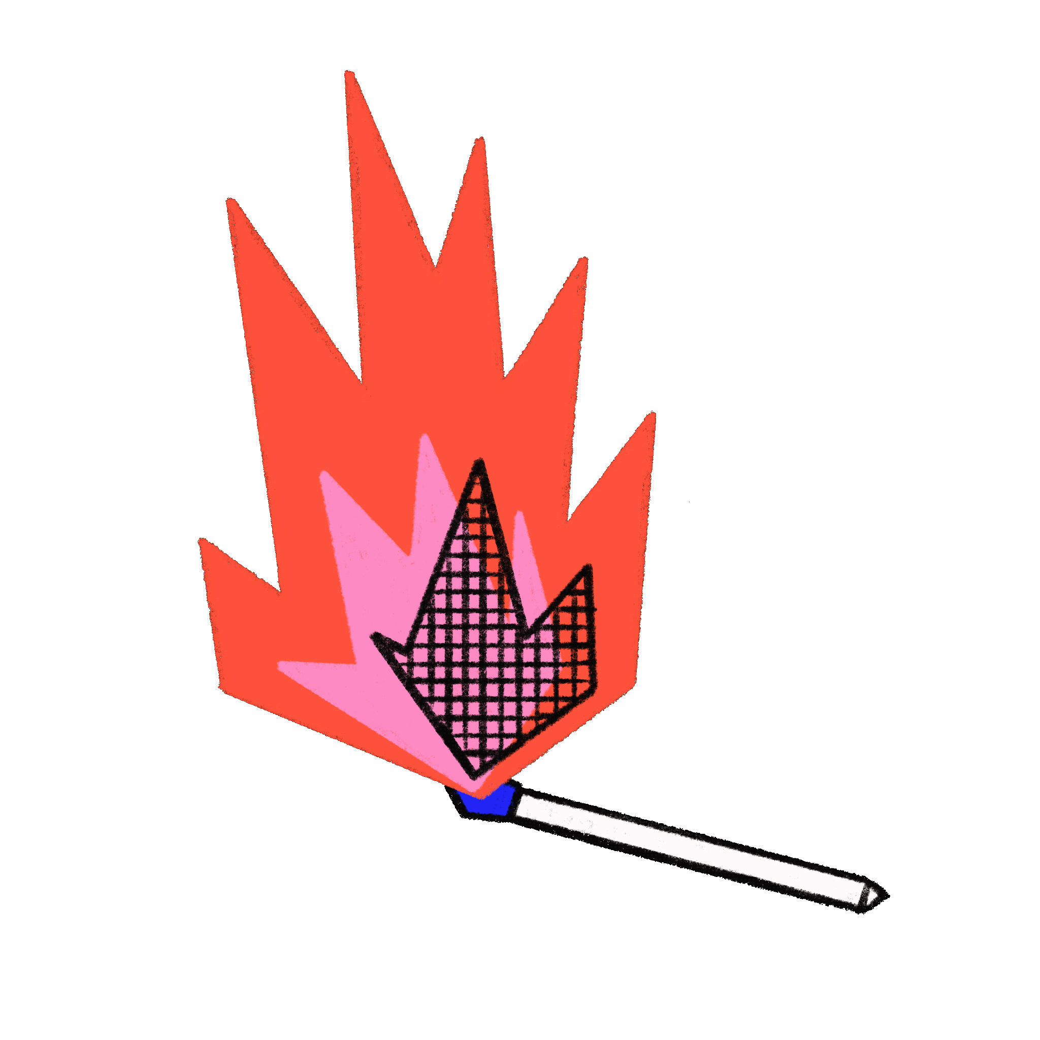 Fire Burn Sticker by paolinoshka for iOS & Android GIPHY