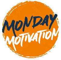 Orange Monday Sticker by CREA Werbeagentur