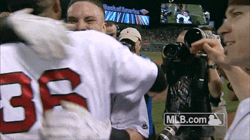 Red Sox Hug GIF by MLB
