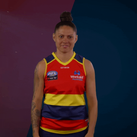 Wink Stevie GIF by Adelaide Crows