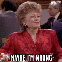 Golden Girls Oops GIF by TV Land