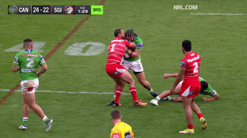 Steal Smile GIF by Canberra Raiders