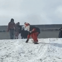 Snowboarding Snow Day GIF by Rawlings Tigers