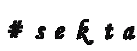 SektaSchool Sticker