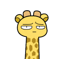  annoyed smh shame giraffe bobs burgers Sticker
