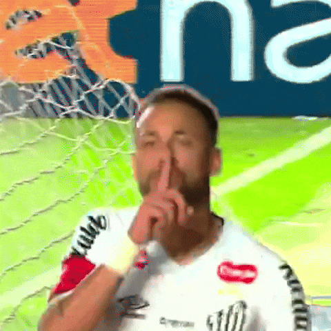Santos Fc Shut Up GIF by Rick DSGNR