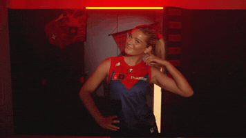 Melbourne Demons Hair GIF by Melbournefc
