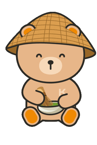 Bear Boba Sticker by KOI Thé Malaysia