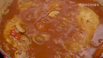 chicken bubbling GIF by Munchies