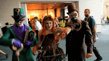 comic con cosplay GIF by Digg