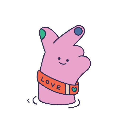 Animation Love Sticker