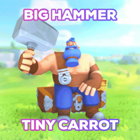 Hammer Carrot GIF by Everdale