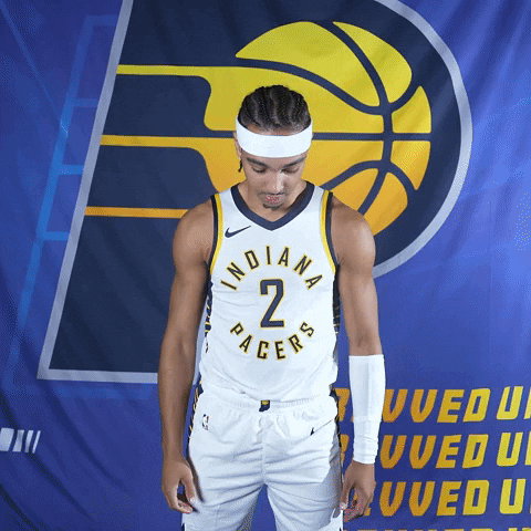 Basketball Look Up GIF by Indiana Pacers