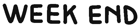 Weekend Week Sticker