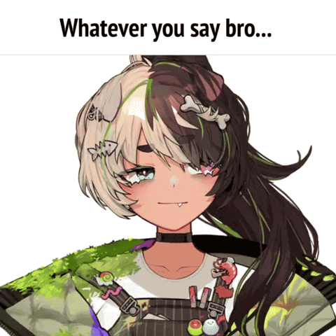 Vtuber Crocodile GIF