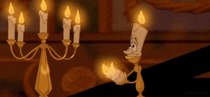 dim beauty and the beast GIF